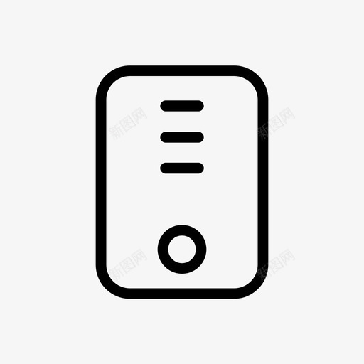 服务器技术2图标svg_新图网 https://ixintu.com 技术2 服务器