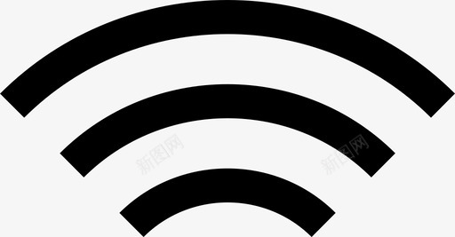 wifi全信号网络图标svg_新图网 https://ixintu.com wifi 信号 全信 无线 网络