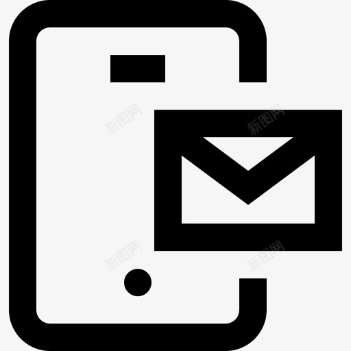 电子邮件移动功能33概述图标svg_新图网 https://ixintu.com 功能 概述 电子邮件 移动