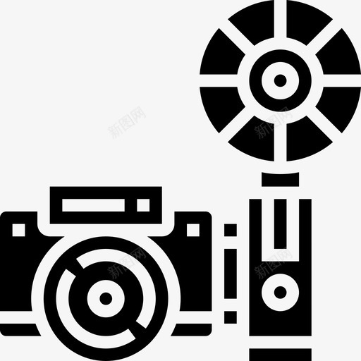 照相机照相机及附件5字形图标svg_新图网 https://ixintu.com 字形 照相机 附件