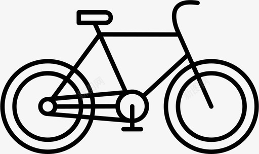 自行车骑车人旅行图标svg_新图网 https://ixintu.com 旅行 自行车 骑车人
