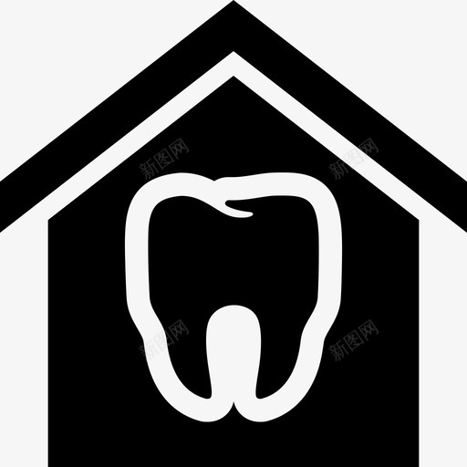 诊所护理牙科图标svg_新图网 https://ixintu.com 医院 护理 牙科 诊所