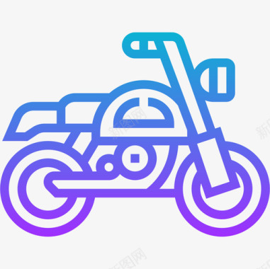 摩托车摩托车运动5坡度图标图标
