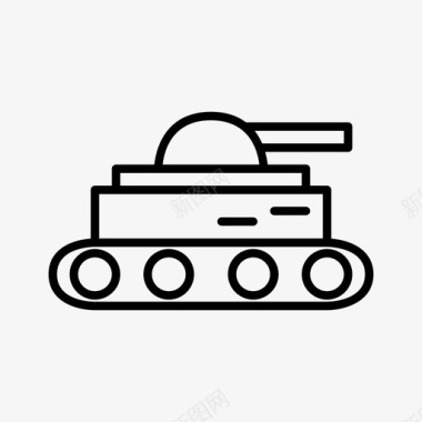战斗军事装甲图标图标