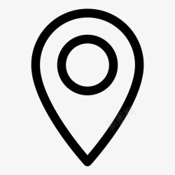 5个ICON03地点地图引脚地址地标图标高清图片