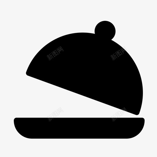 食物封面菜餐图标svg_新图网 https://ixintu.com 菜 食物封面 食物线字形图标 餐 餐厅