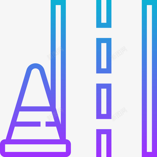 高速公路汽车运动5坡度图标svg_新图网 https://ixintu.com 坡度 汽车运动 高速公路