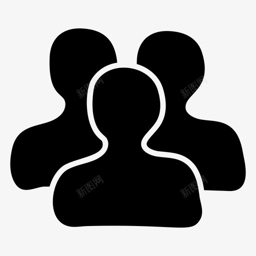 领导团队团队领导图标svg_新图网 https://ixintu.com 合作 向量 团队 图标 字形 时间管理 项目 领导