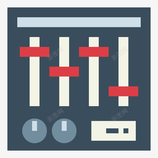 均衡器音乐76平坦图标svg_新图网 https://ixintu.com 均衡器 平坦 音乐