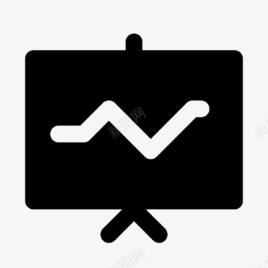 演示文稿板业务图标图标