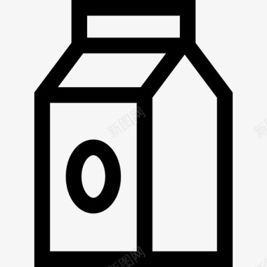 牛奶超市31直列图标图标