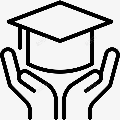 文凭学校和教育6直系图标svg_新图网 https://ixintu.com 学校和教育6 文凭 直系