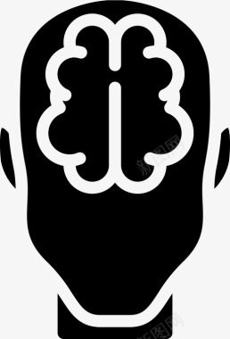 大脑人类思维39填充图标图标