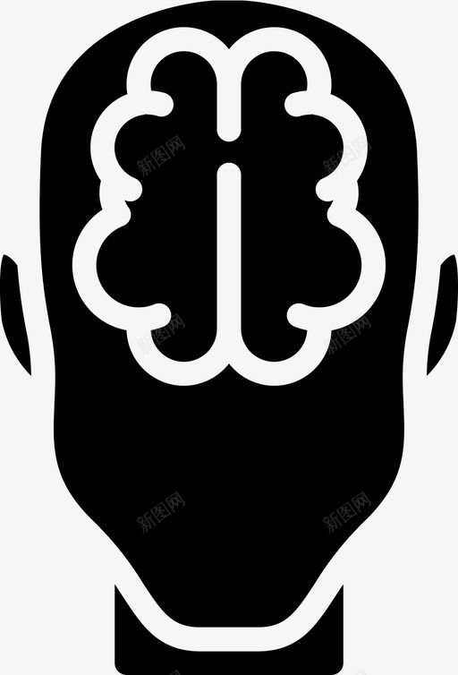 大脑人类思维39填充图标svg_新图网 https://ixintu.com 人类 填充 大脑 思维