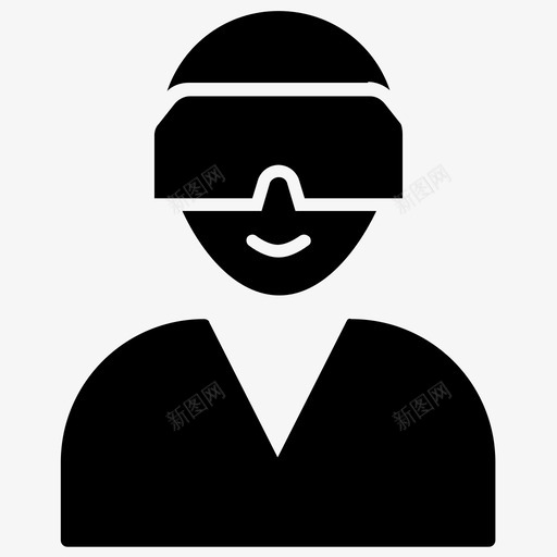 虚拟现实眼镜增强现实oculus图标svg_新图网 https://ixintu.com oculus oculusrift vr眼镜 vr耳机 增强现实 机器人手术字形矢量图标集 虚拟现实眼镜