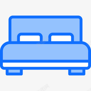 床家具131蓝色图标图标