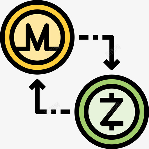 交换加密货币37线性颜色图标svg_新图网 https://ixintu.com 交换 加密 线性 货币 颜色