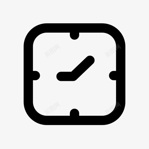 时钟元素时间图标svg_新图网 https://ixintu.com 元素 时钟 时间 用户界面