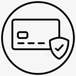 交易圈担保交易银行储物柜保护硬币图标高清图片