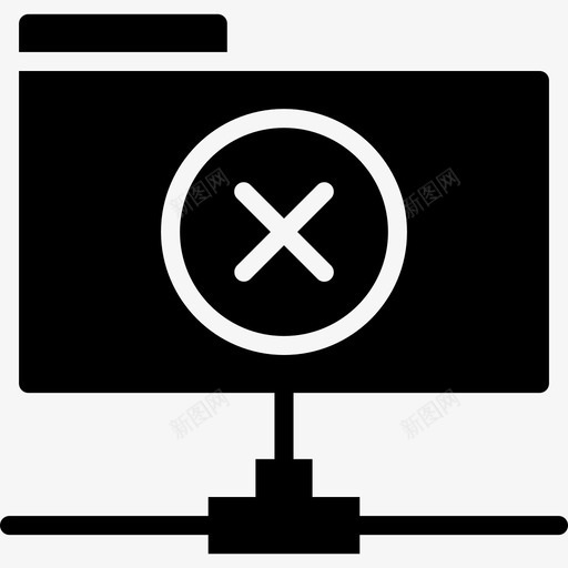 文件夹数据和网络7填充图标svg_新图网 https://ixintu.com 填充 数据 文件夹 网络