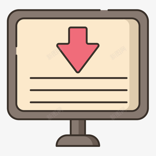 登录页在线营销11线性颜色图标svg_新图网 https://ixintu.com 在线 登录 线性 营销 颜色