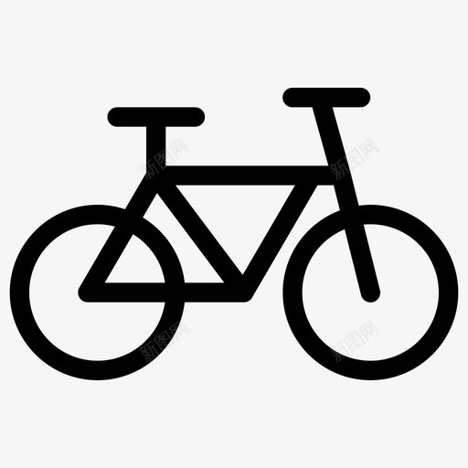 自行车踏板运输工具图标svg_新图网 https://ixintu.com 自行车 踏板 车辆 运输工具