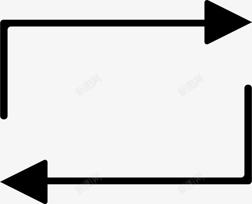 重复循环再一次图标svg_新图网 https://ixintu.com 再一次 刷新 循环 重复