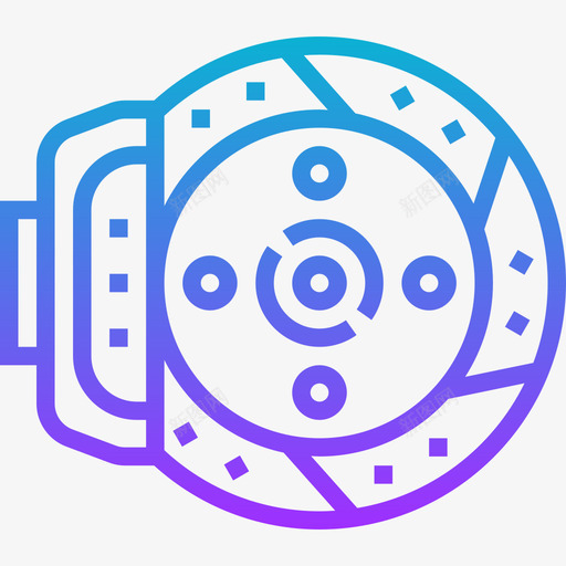 盘式制动器智能汽车5坡度图标svg_新图网 https://ixintu.com 坡度 智能汽车5 盘式制动器