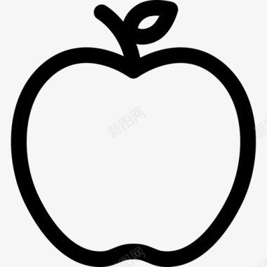 苹果健康食品34直系图标图标