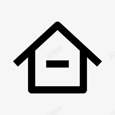 home删除house图标图标