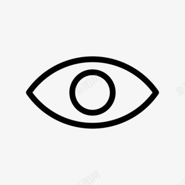 眼睛视力健康图标图标