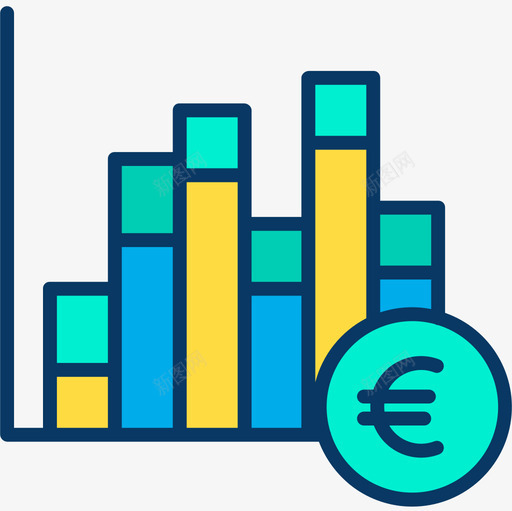 分析金融117线性颜色图标svg_新图网 https://ixintu.com 分析 线性 金融 颜色