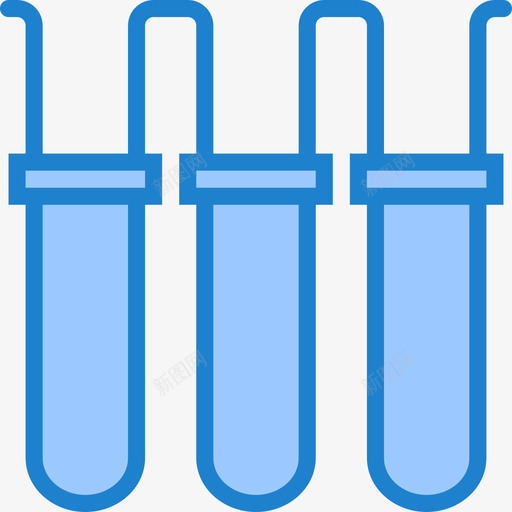 过滤器水管工4蓝色图标svg_新图网 https://ixintu.com 水管 管工 蓝色 过滤器