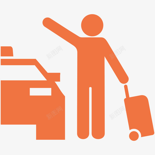当地打车服务2svg_新图网 https://ixintu.com Local Transportation Booking 2 当地打车服务2 打车