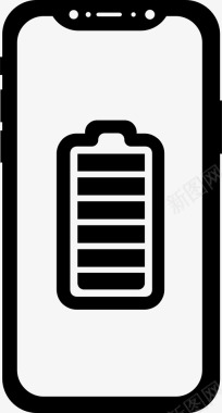移动电池充电图标图标