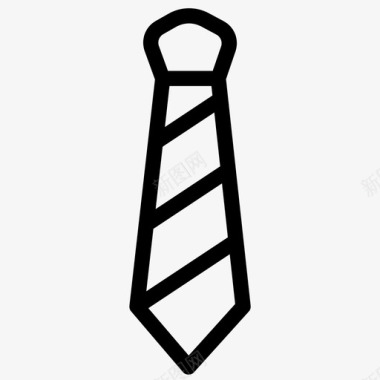 领带商务商人图标图标