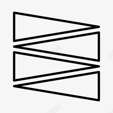分类三角形抽象图标图标