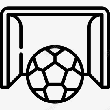 足球荷兰19直线图标图标