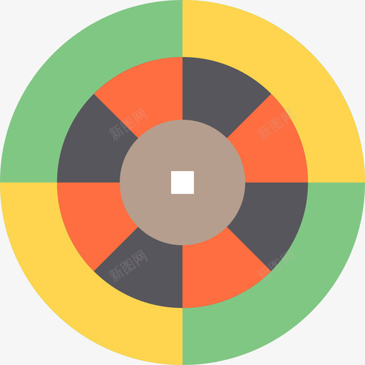 轮盘赌运动和游戏1平盘图标svg_新图网 https://ixintu.com 平盘 游戏 盘赌 轮盘 运动
