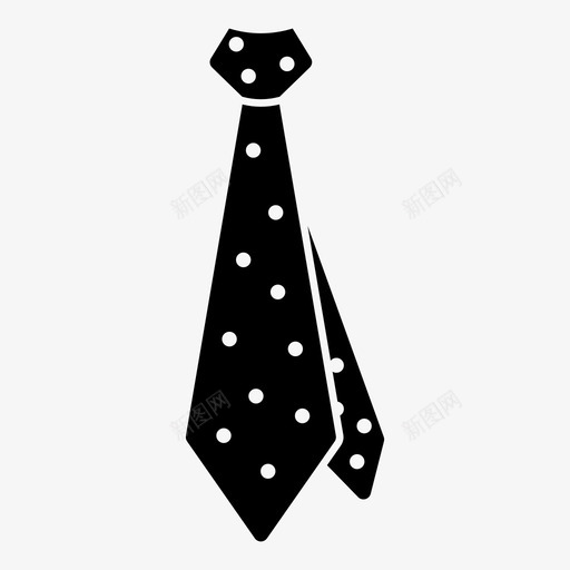 领带休闲领带花式图标svg_新图网 https://ixintu.com 休闲 花式 西装 领带