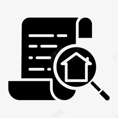 文档文件住宅图标图标