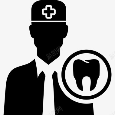 牙医护理牙科图标图标