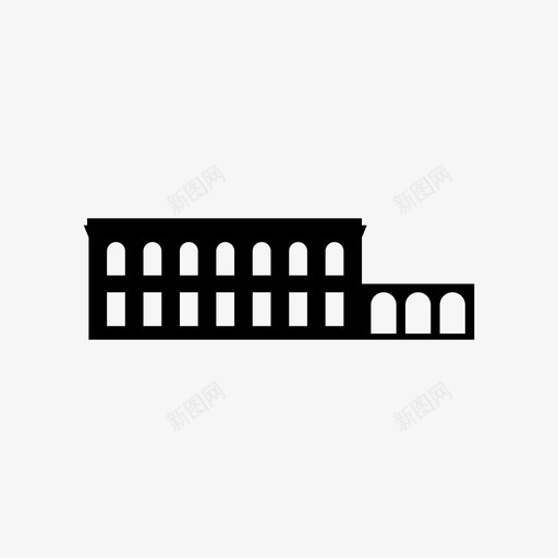 夏洛滕堡宫建筑城市图标svg_新图网 https://ixintu.com 丹麦 哥本哈根 地标性建筑 城市 夏洛滕堡宫 建筑