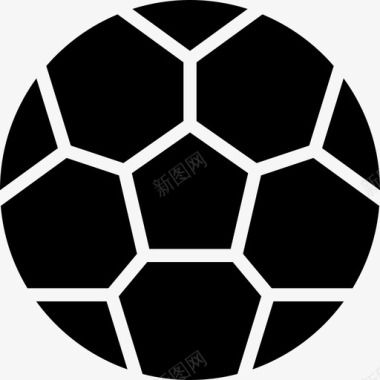 足球足球30字形图标图标