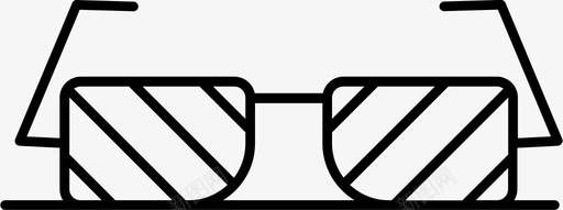 眼睛玻璃眼镜图标图标