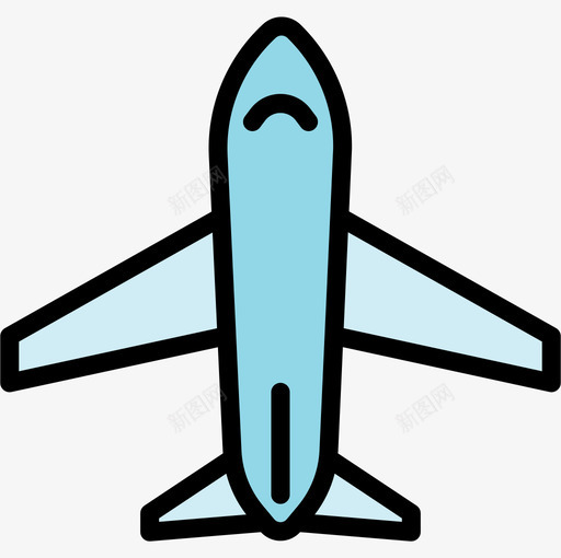 飞机旅行179加油图标svg_新图网 https://ixintu.com 加油 旅行179 飞机
