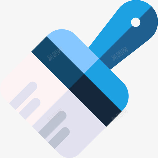 毛笔普通艺术25扁平图标svg_新图网 https://ixintu.com 扁平 普通 毛笔 艺术