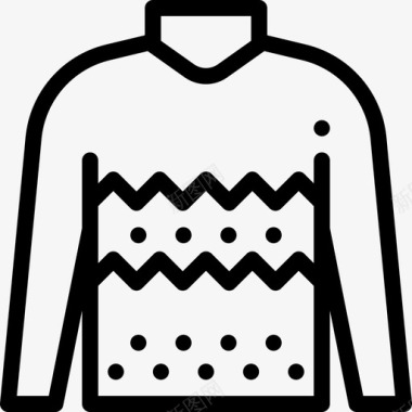 毛衣针织5直线图标图标