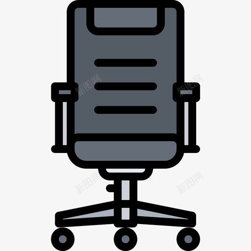 椅子家具132彩色图标svg_新图网 https://ixintu.com 家具132 彩色 椅子
