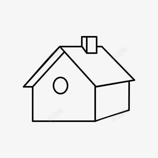住宅建筑和城市建筑图标svg_新图网 https://ixintu.com 住宅 建筑 建筑和城市 房地产 房屋 投资
